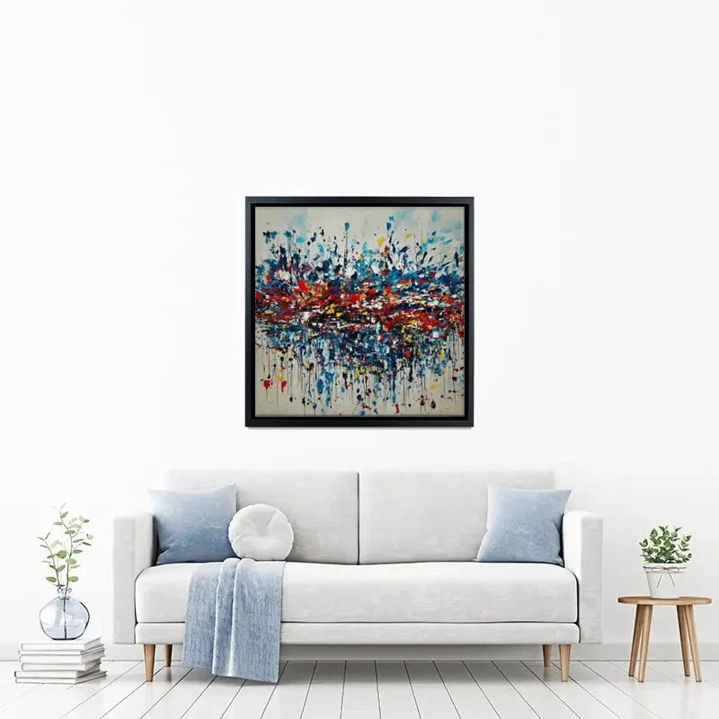 Vibrations Canvas Print Vibrations Canvas Print wall art product Roberto Moro