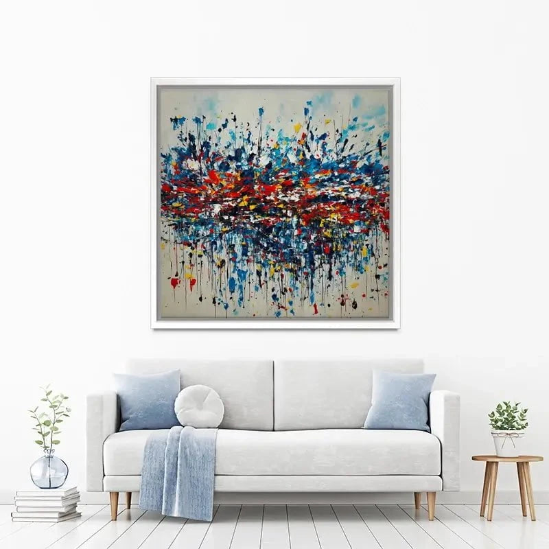 Vibrations Canvas Print Vibrations Canvas Print wall art product Roberto Moro