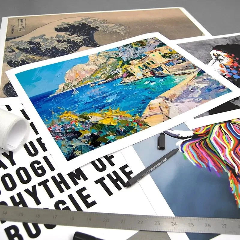 Village By The Sea Art Print Village By The Sea Art Print wall art product Elena Avanesova