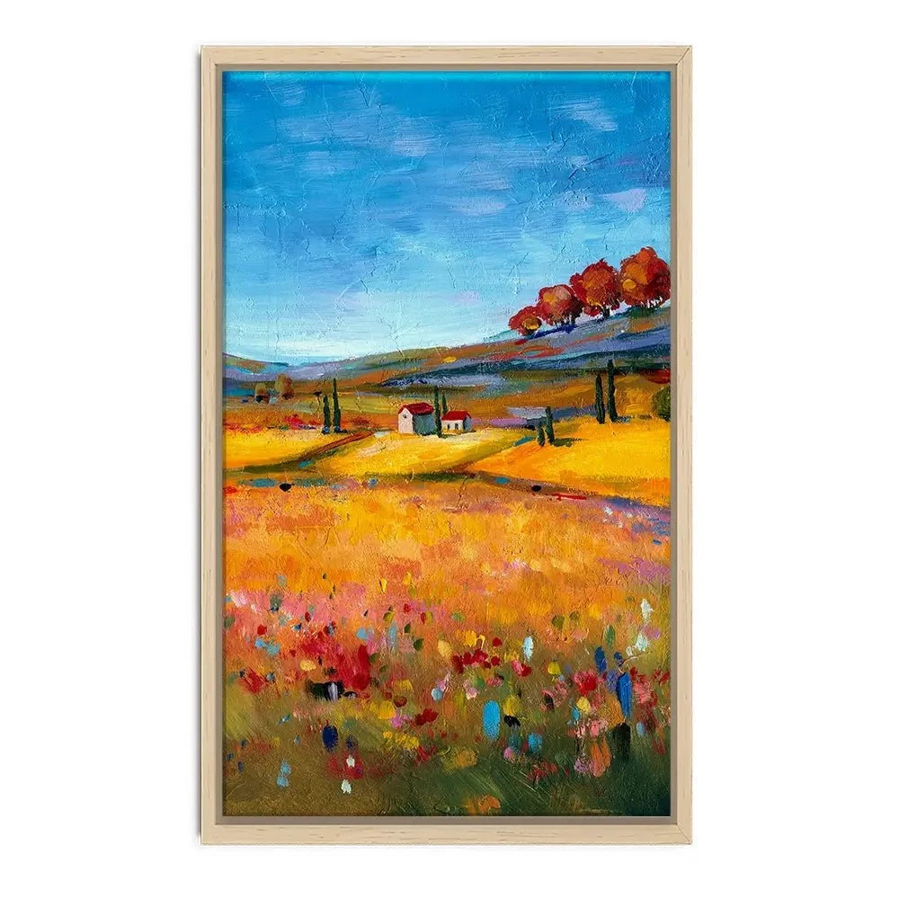 Village Landscape Canvas Print Village Landscape Canvas Print wall art product Svetlana Aleynikova