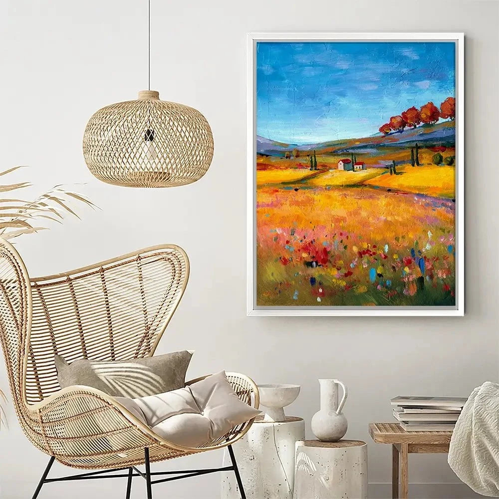 Village Landscape Canvas Print Village Landscape Canvas Print wall art product Svetlana Aleynikova