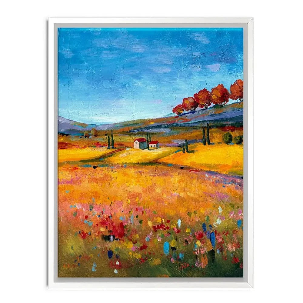 Village Landscape Canvas Print Village Landscape Canvas Print wall art product Svetlana Aleynikova