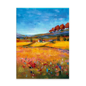 Village Landscape Canvas Print Village Landscape Canvas Print wall art product Svetlana Aleynikova
