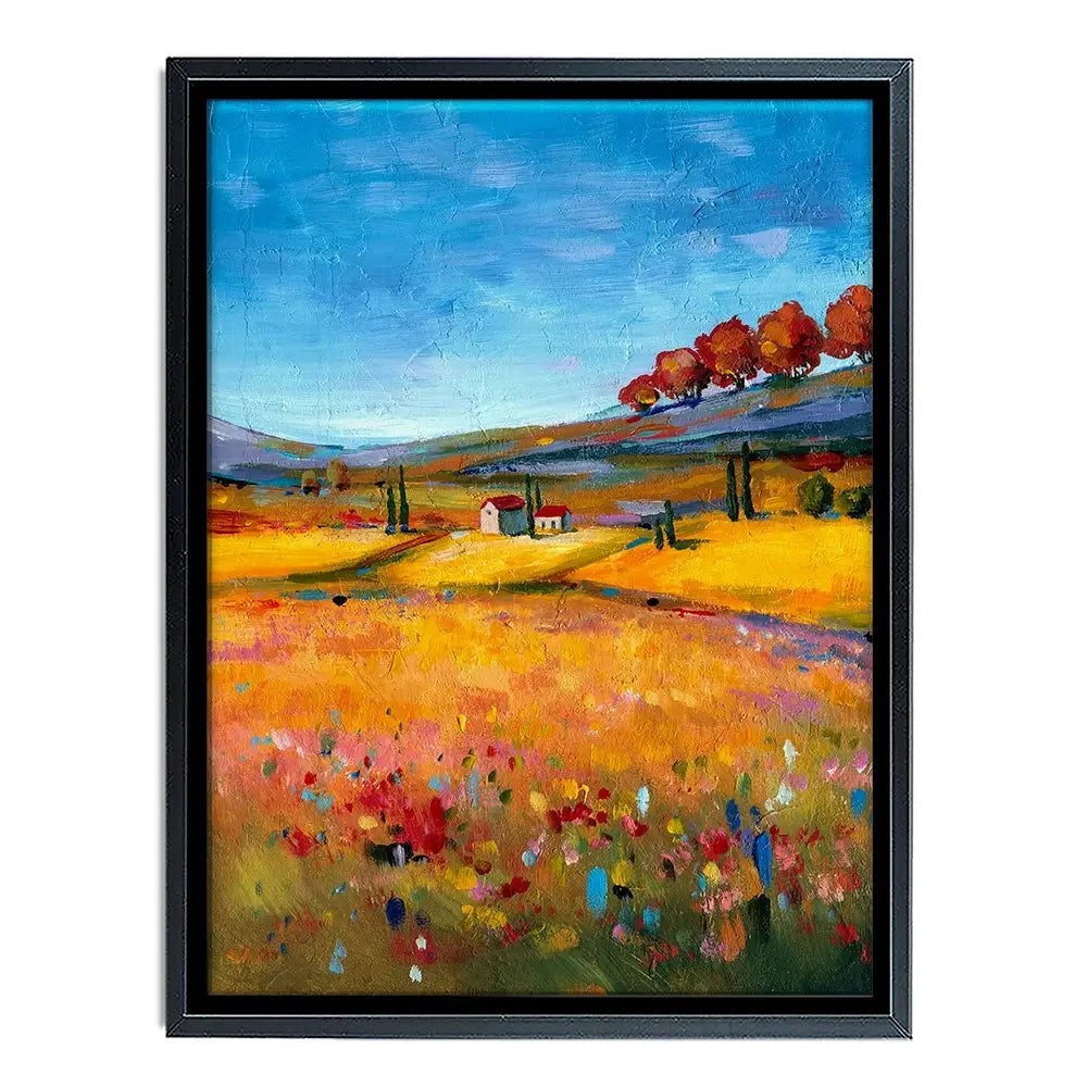 Village Landscape Canvas Print Village Landscape Canvas Print wall art product Svetlana Aleynikova