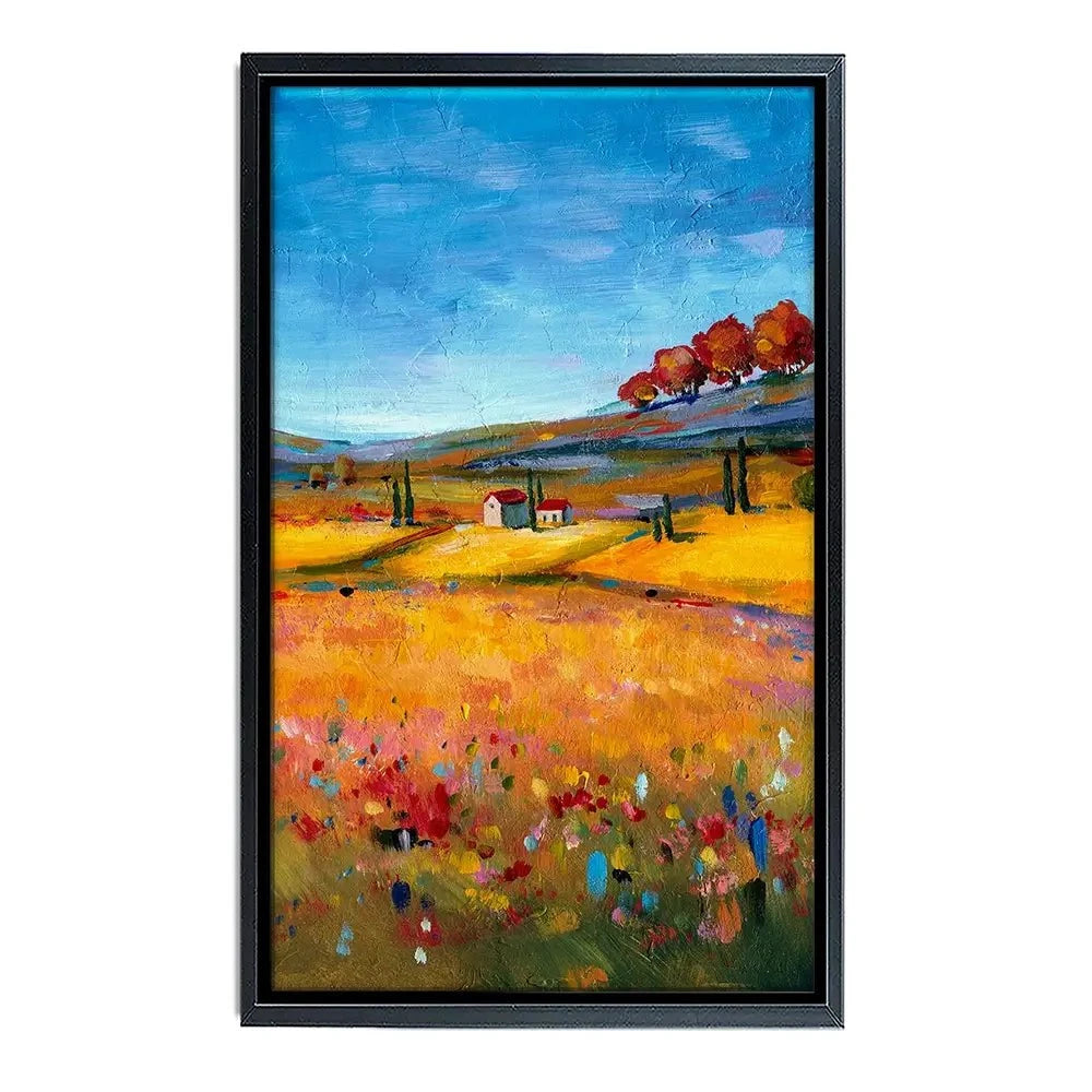 Village Landscape Canvas Print Village Landscape Canvas Print wall art product Svetlana Aleynikova