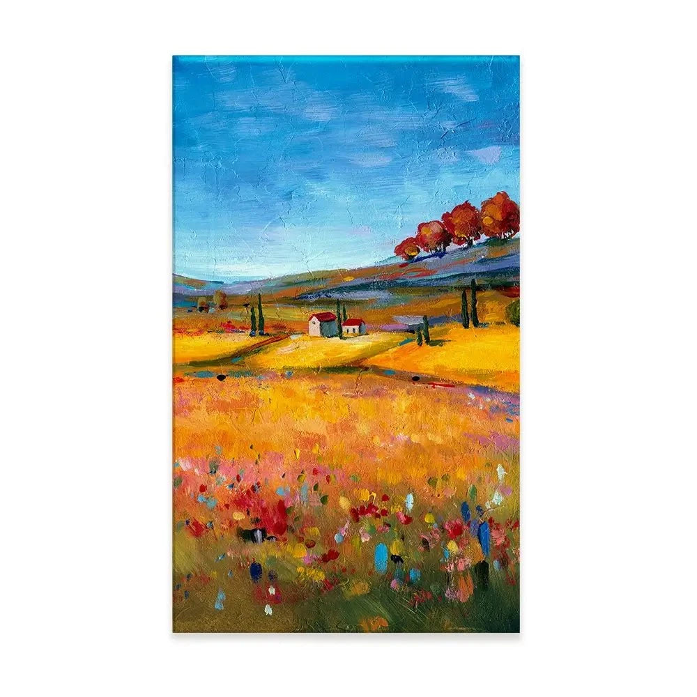 Village Landscape Canvas Print Village Landscape Canvas Print wall art product Svetlana Aleynikova