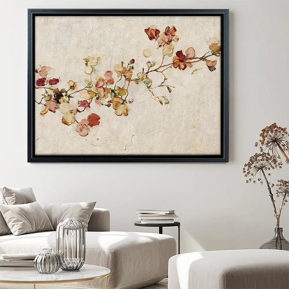 Vine Of Wine Petals Canvas Print Vine Of Wine Petals Canvas Print wall art product Chromatic Storm Studio