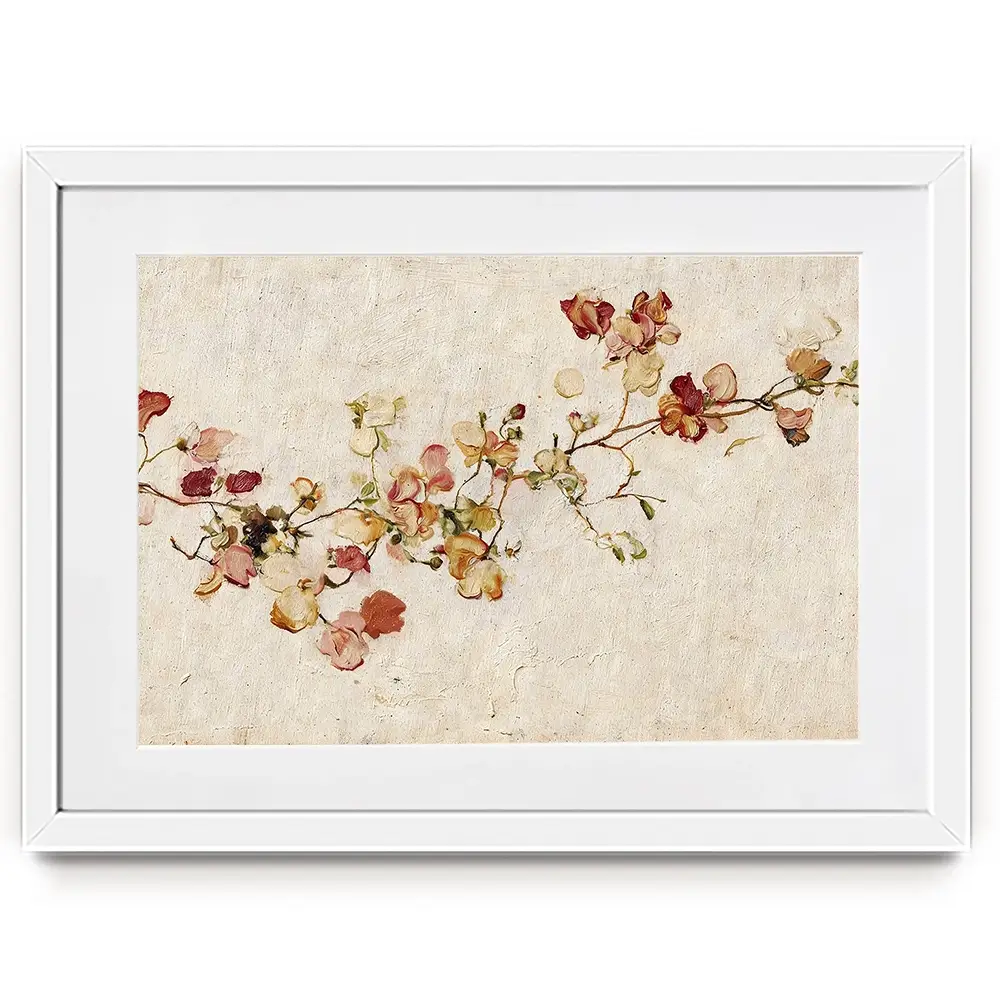Vine Of Wine Petals Framed Art Print Vine Of Wine Petals Framed Art Print wall art product Chromatic Storm Studio