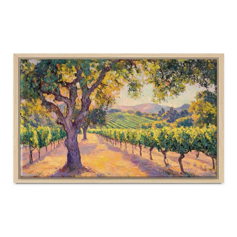 Vineyard View Canvas Print Vineyard View Canvas Print wall art product Tanya Ocean