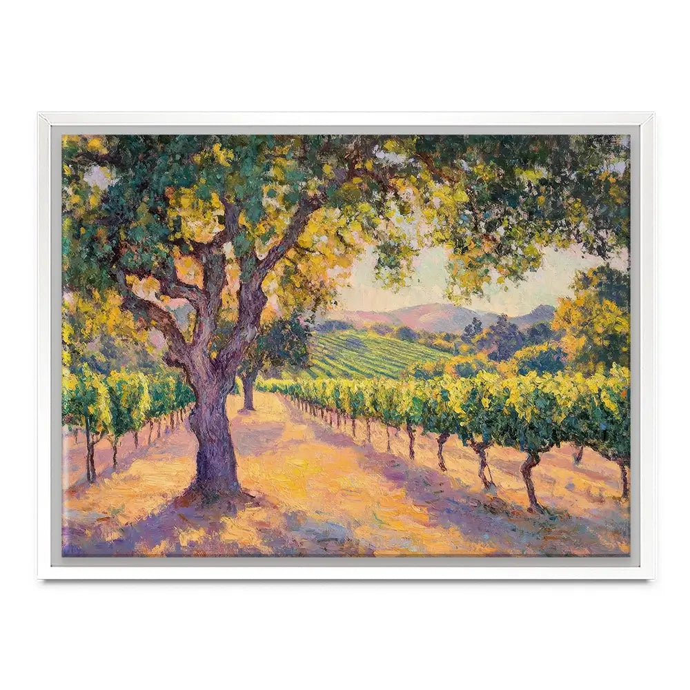 Vineyard View Canvas Print Vineyard View Canvas Print wall art product Tanya Ocean