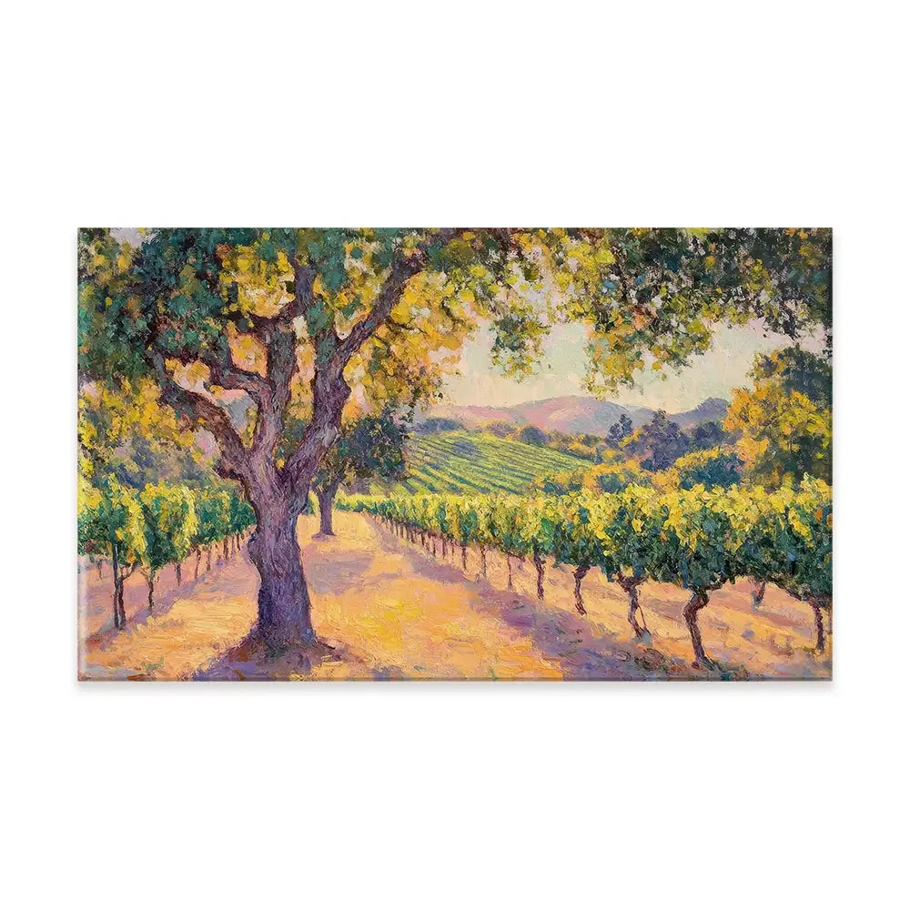 Vineyard View Canvas Print Vineyard View Canvas Print wall art product Tanya Ocean