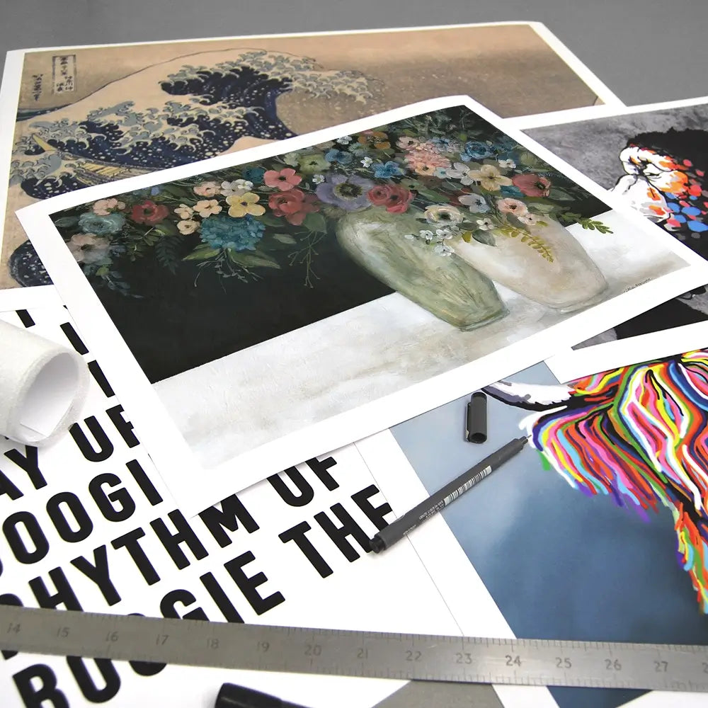 Vintage Blossoms Art Print Vintage Blossoms Art Print wall art product Carol Robinson