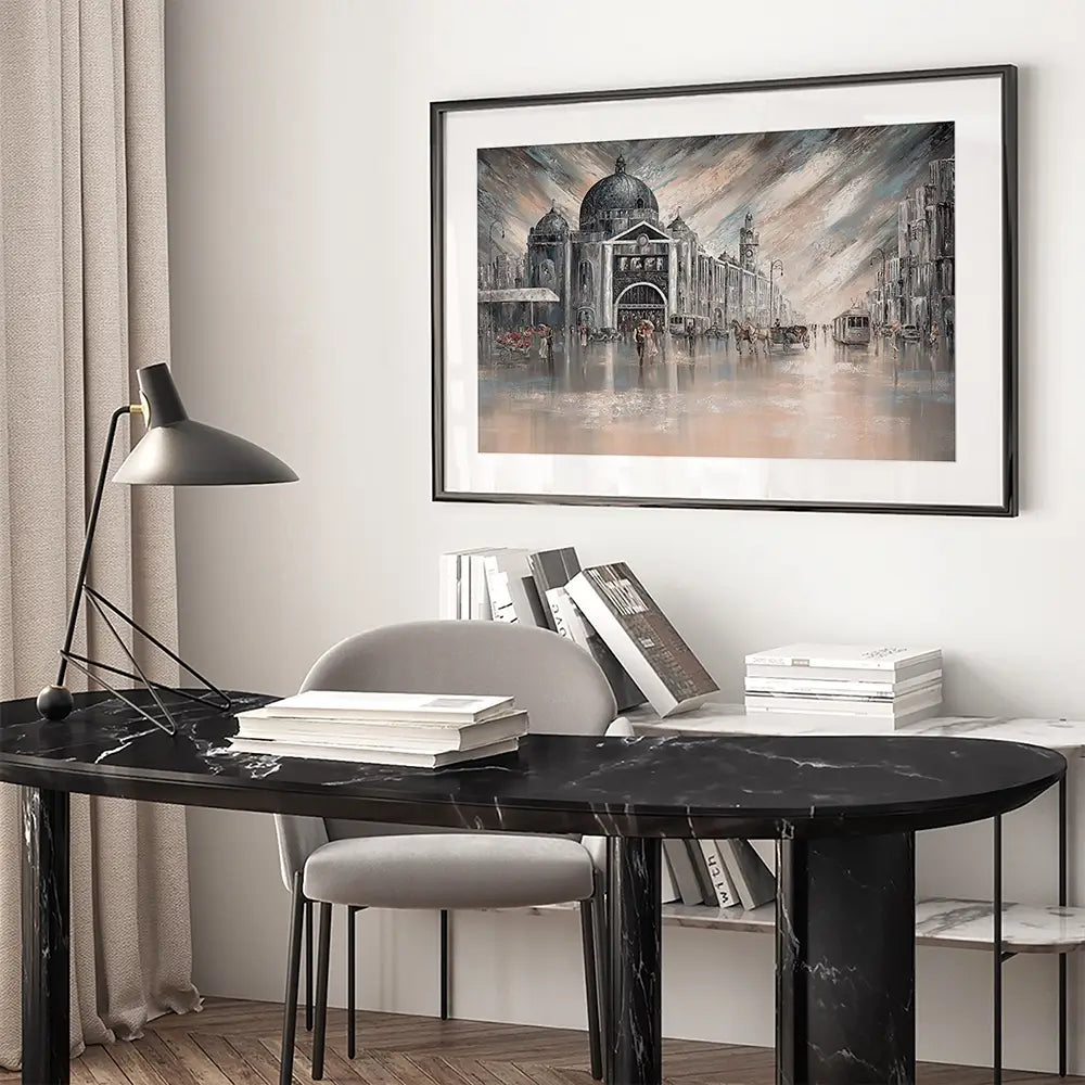 Vintage Flinders Luxe Framed Art Print Vintage Flinders Luxe Framed Art Print wall art product Isabella Karolewicz