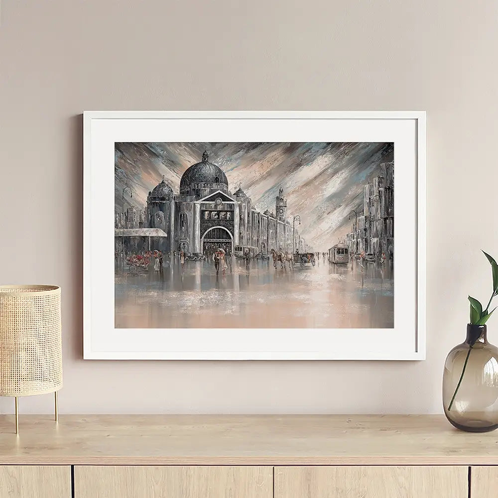 Vintage Flinders Luxe Framed Art Print Vintage Flinders Luxe Framed Art Print wall art product Isabella Karolewicz