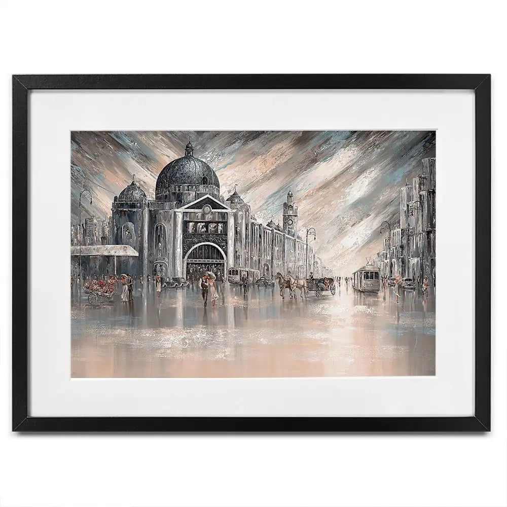 Vintage Flinders Luxe Framed Art Print Vintage Flinders Luxe Framed Art Print wall art product Isabella Karolewicz
