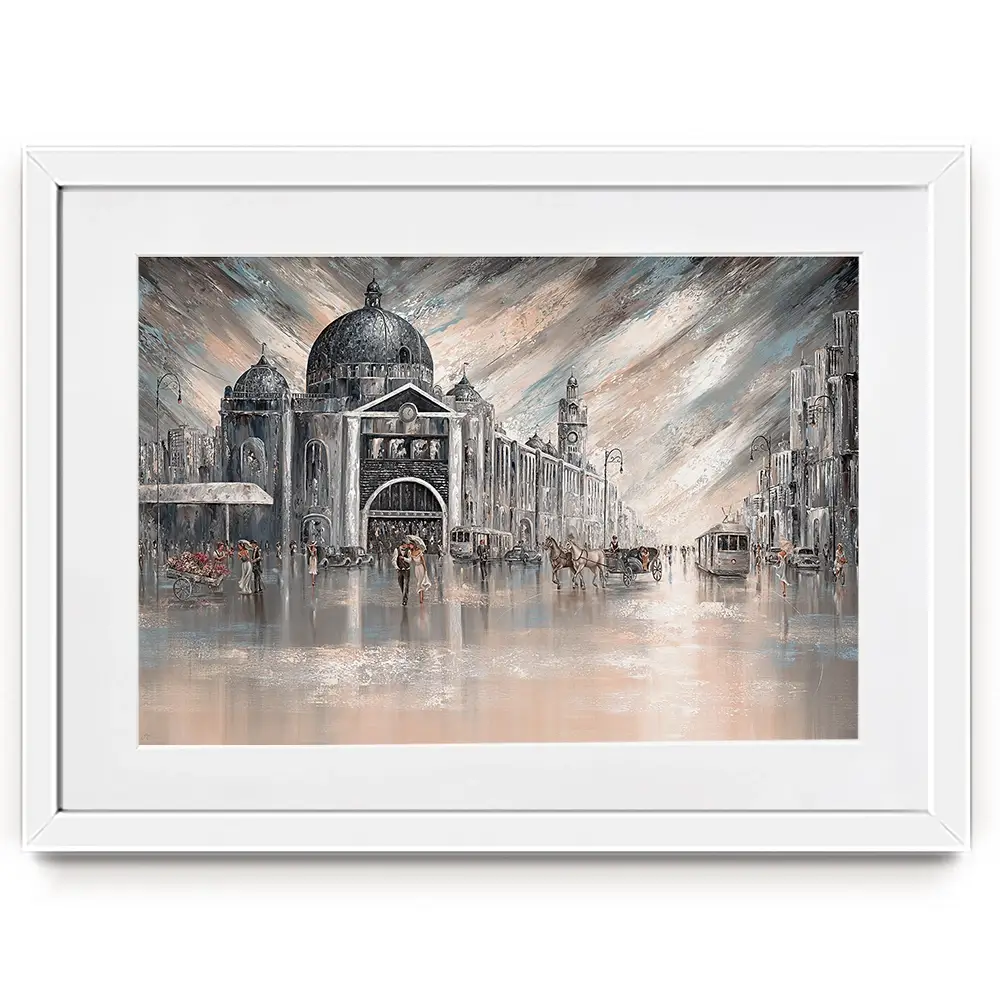 Vintage Flinders Luxe Framed Art Print Vintage Flinders Luxe Framed Art Print wall art product Isabella Karolewicz