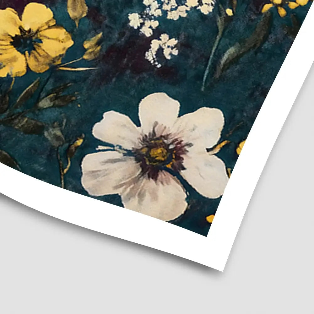 Vintage Flowers Art Print Vintage Flowers Art Print wall art product Gina Kelly - Independent