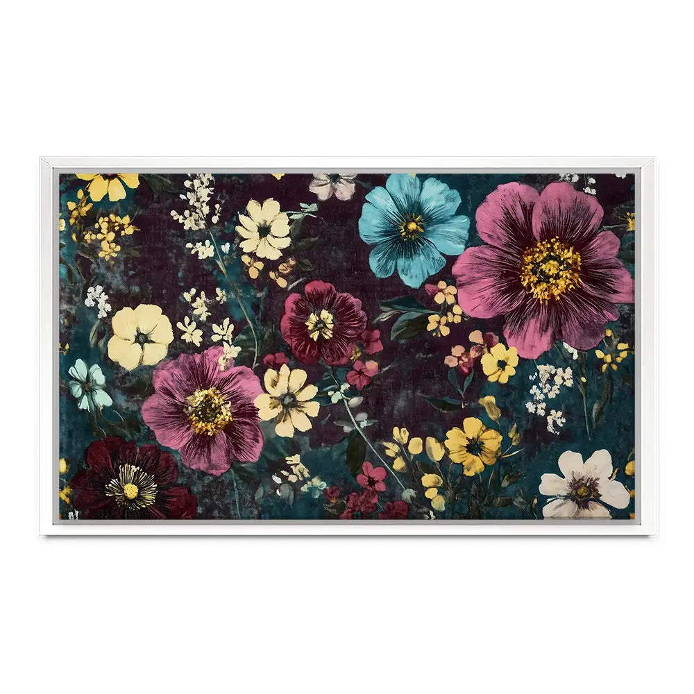 Vintage Flowers Canvas Print Vintage Flowers Canvas Print wall art product Gina Kelly - Independent