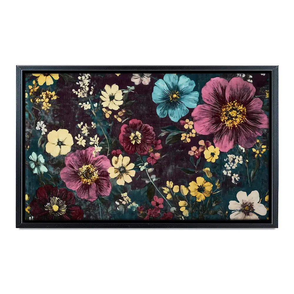 Vintage Flowers Canvas Print Vintage Flowers Canvas Print wall art product Gina Kelly - Independent