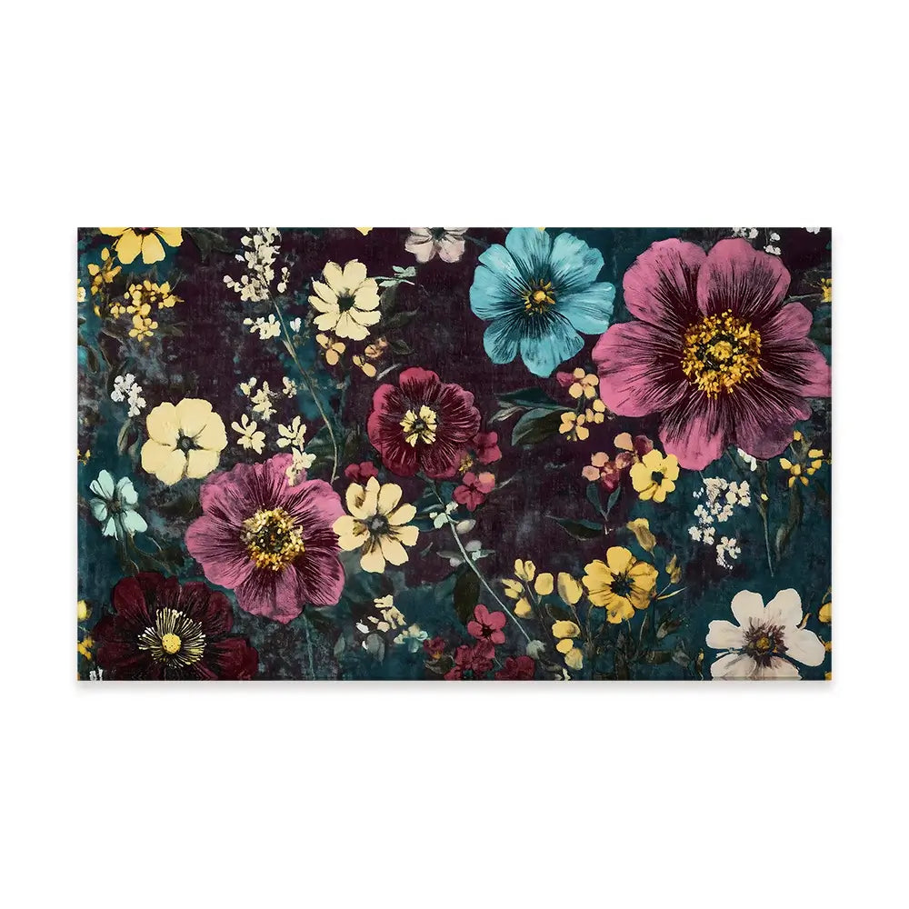 Vintage Flowers Canvas Print Vintage Flowers Canvas Print wall art product Gina Kelly - Independent