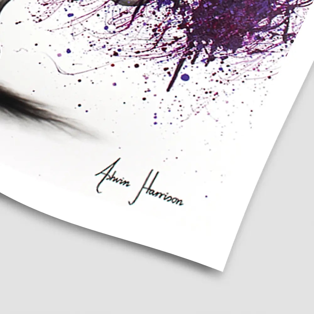 Violet Shadows Art Print Violet Shadows Art Print wall art product Ashvin Harrison