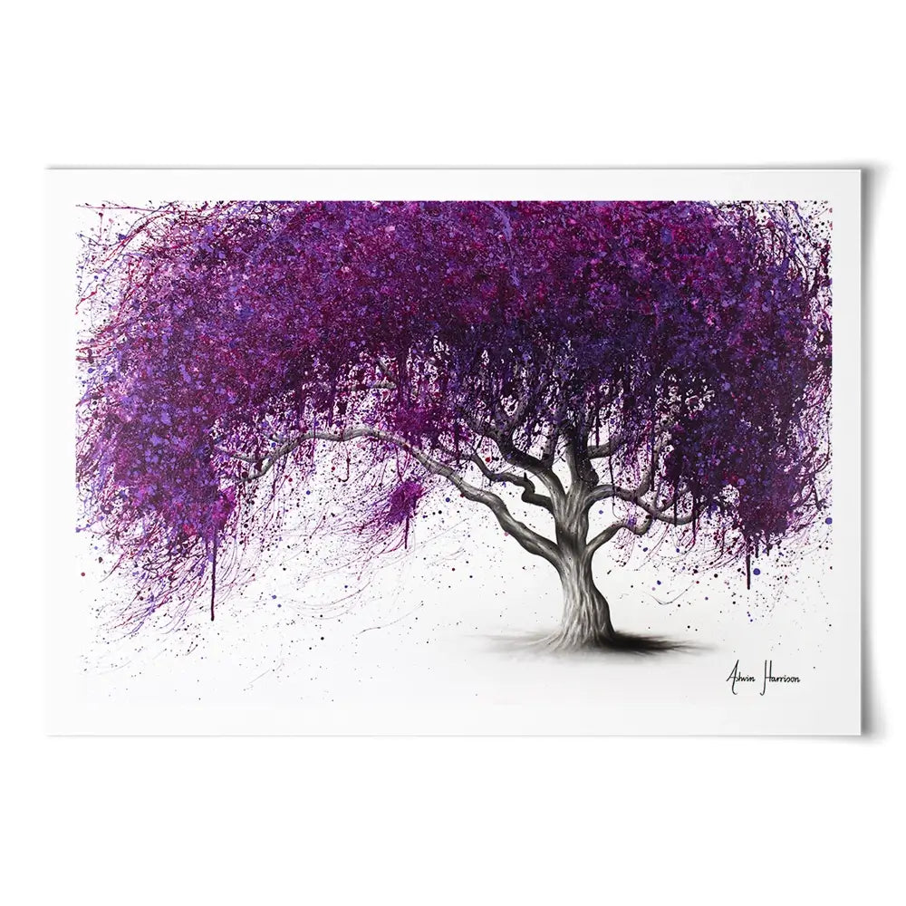 Violet Shadows Art Print Violet Shadows Art Print wall art product Ashvin Harrison