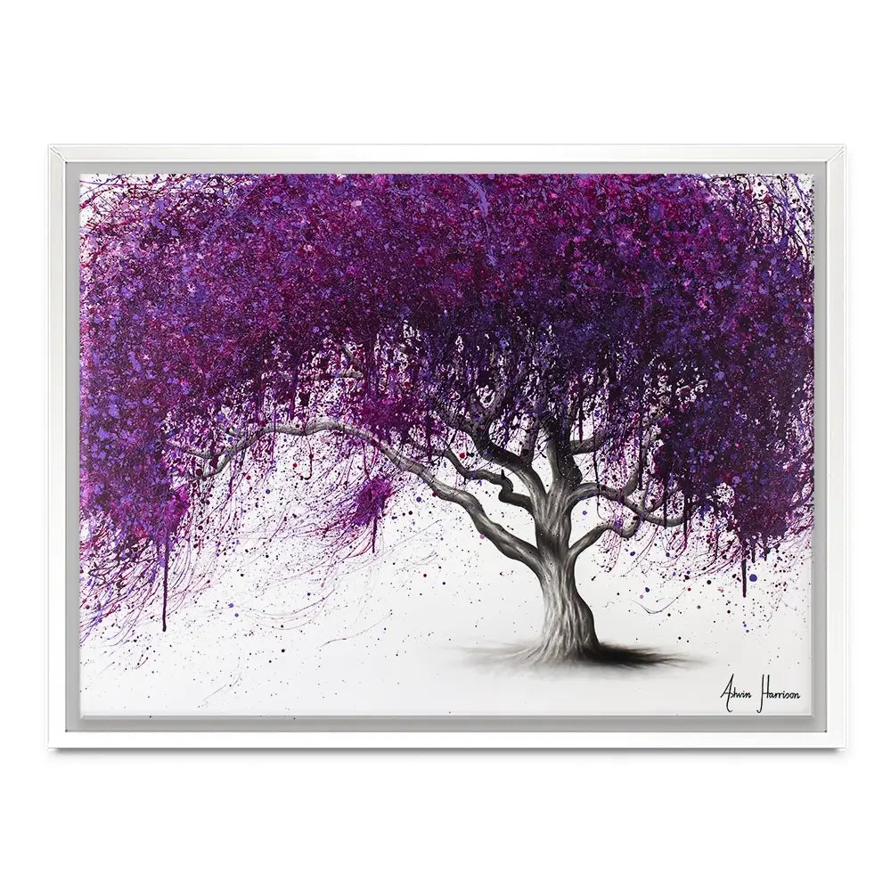 Violet Shadows Canvas Print Violet Shadows Canvas Print wall art product Ashvin Harrison