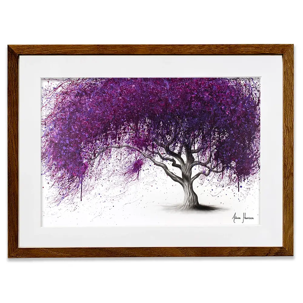Violet Shadows Framed Art Print Violet Shadows Framed Art Print wall art product Ashvin Harrison
