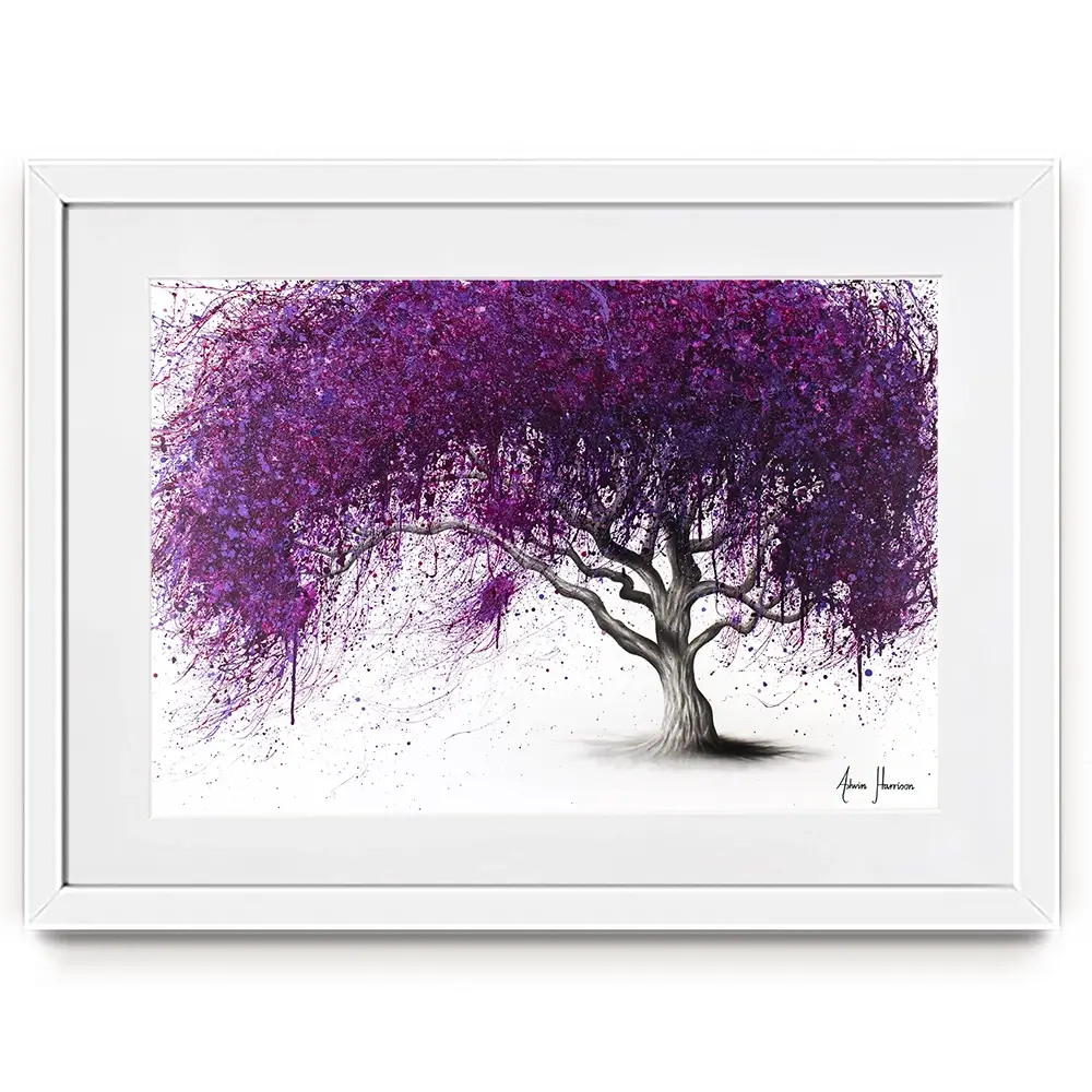 Violet Shadows Framed Art Print Violet Shadows Framed Art Print wall art product Ashvin Harrison