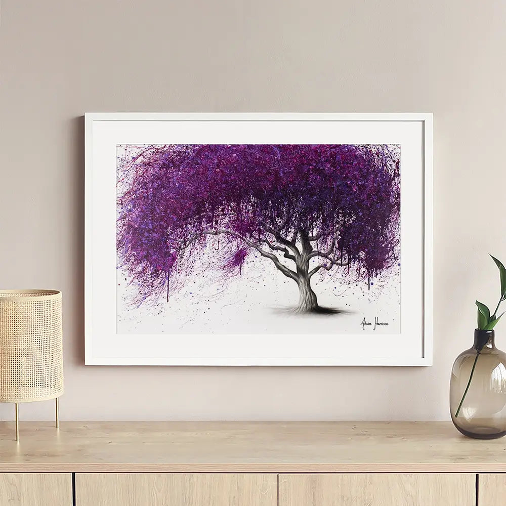 Violet Shadows Framed Art Print Violet Shadows Framed Art Print wall art product Ashvin Harrison