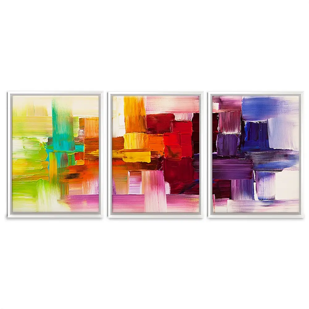 Visual Thoughts Trio Canvas Print Visual Thoughts Trio Canvas Print wall art product Osnat Tzadok