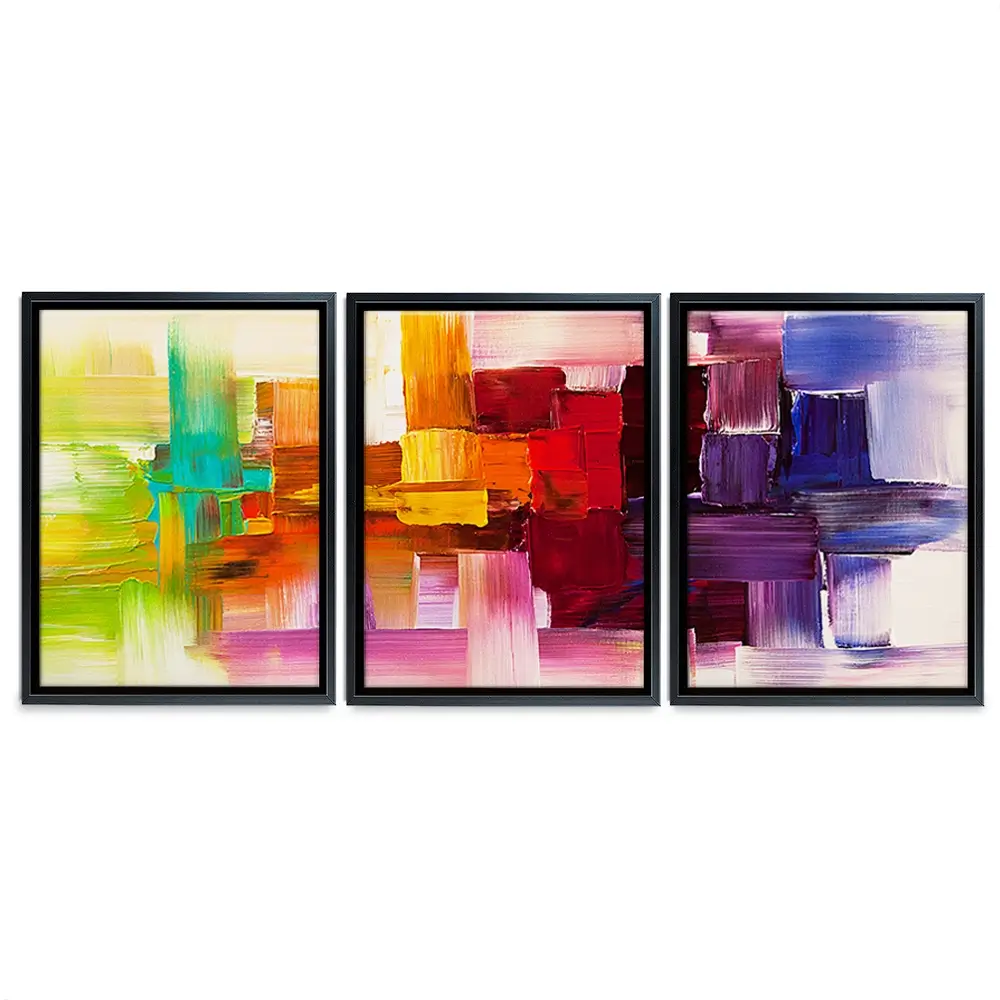 Visual Thoughts Trio Canvas Print Visual Thoughts Trio Canvas Print wall art product Osnat Tzadok