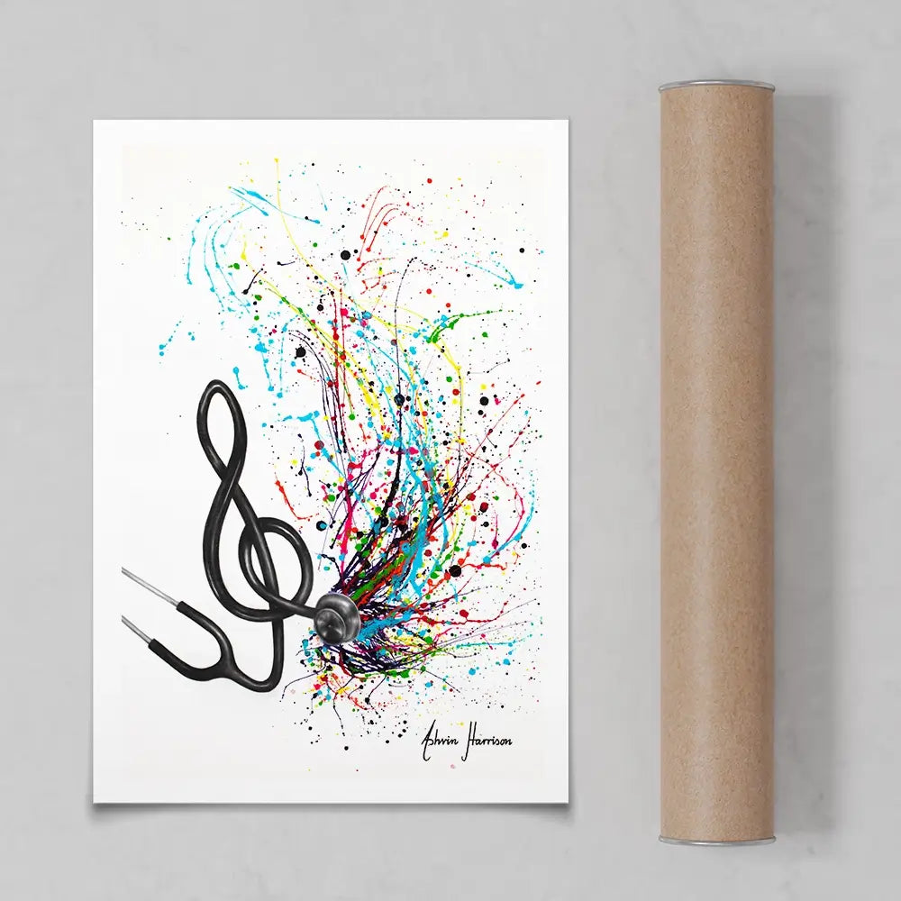 Vital Rhythm Art Print Vital Rhythm Art Print wall art product Ashvin Harrison
