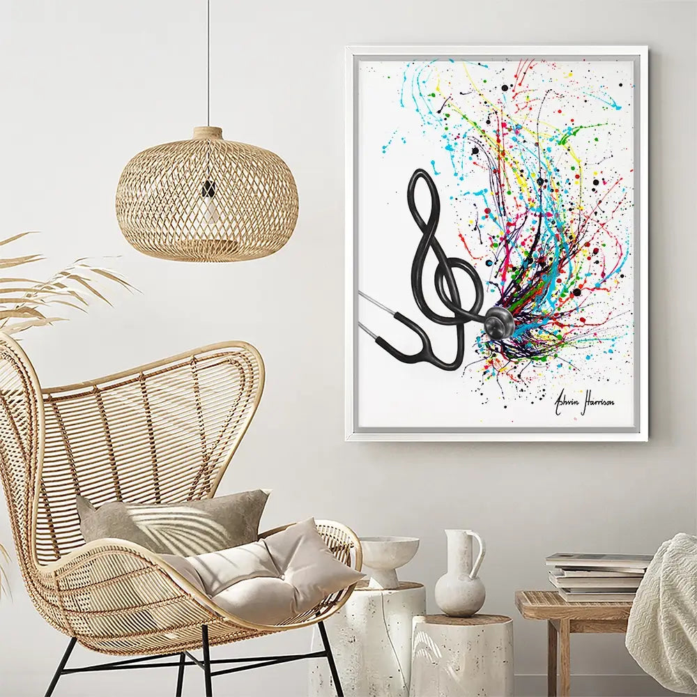 Vital Rhythm Canvas Print Vital Rhythm Canvas Print wall art product Ashvin Harrison