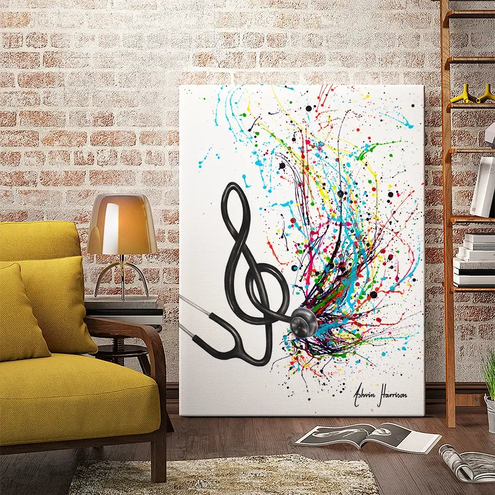 Vital Rhythm Canvas Print Vital Rhythm Canvas Print wall art product Ashvin Harrison