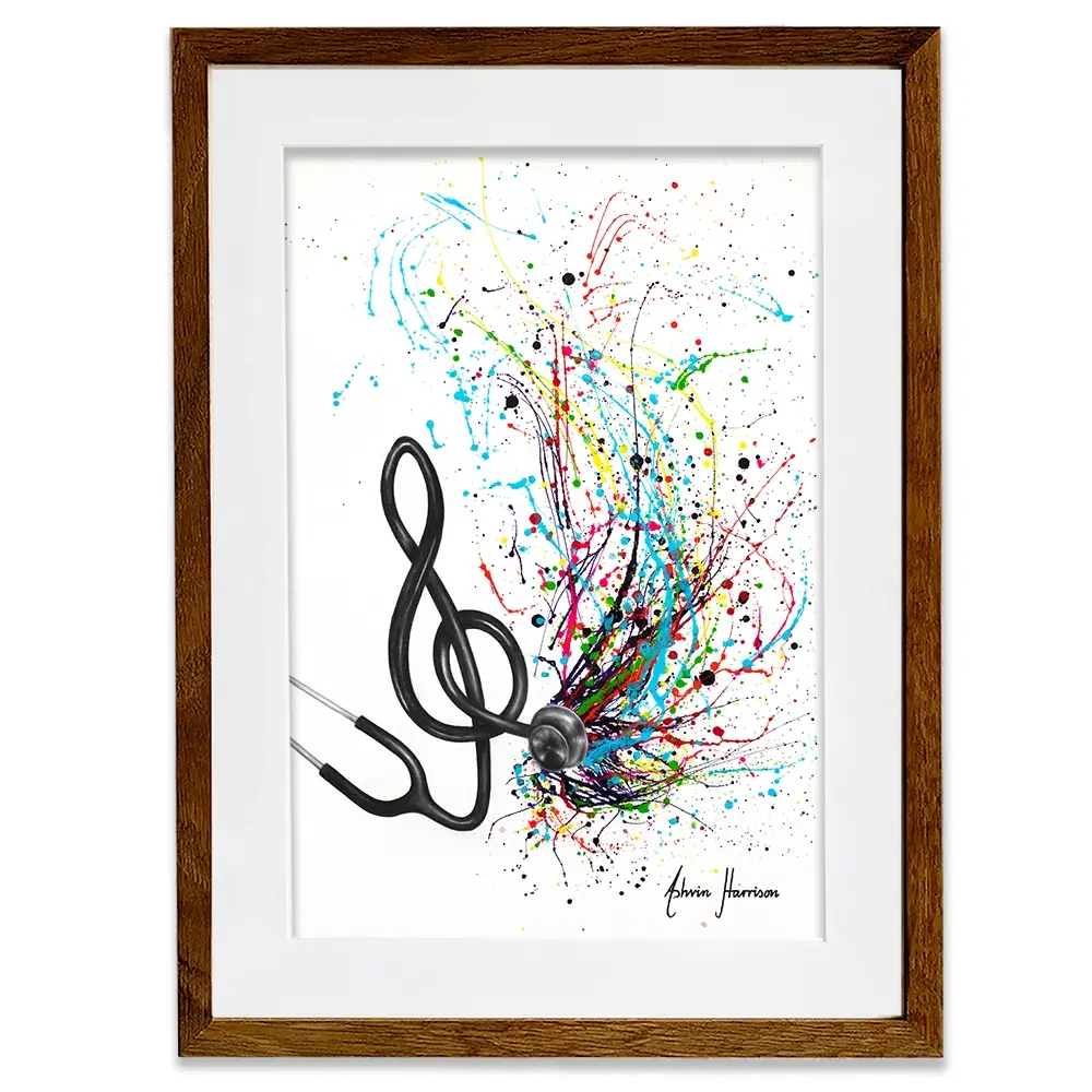 Vital Rhythm Framed Art Print Vital Rhythm Framed Art Print wall art product Ashvin Harrison