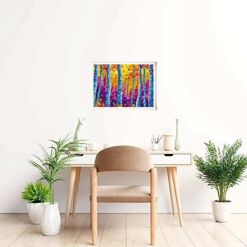 Vivid Forest Art Print Vivid Forest Art Print wall art product David Alexander Elder