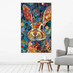 Vivid Hare Canvas Print Vivid Hare Canvas Print wall art product David Alexander Elder