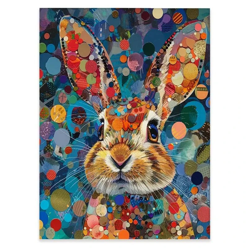 Vivid Hare Canvas Print Vivid Hare Canvas Print wall art product David Alexander Elder