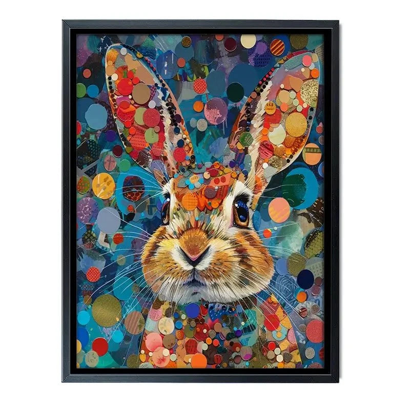 Vivid Hare Canvas Print Vivid Hare Canvas Print wall art product David Alexander Elder
