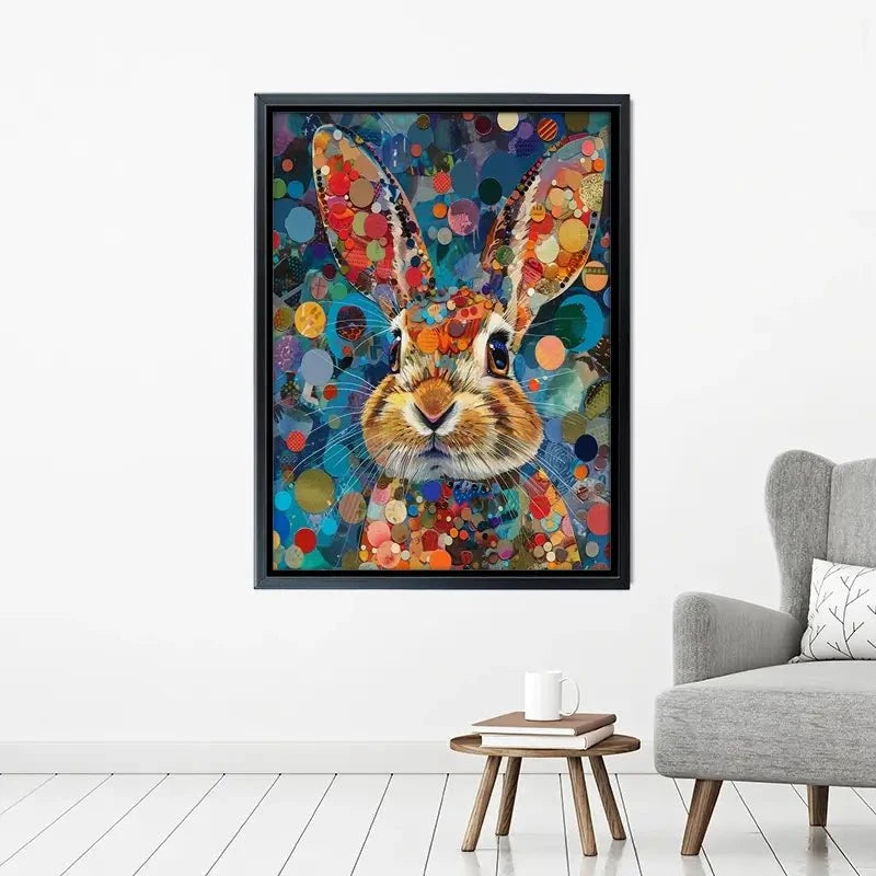 Vivid Hare Canvas Print Vivid Hare Canvas Print wall art product David Alexander Elder