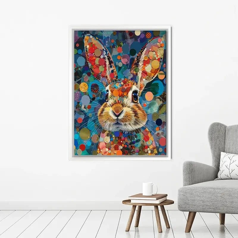 Vivid Hare Canvas Print Vivid Hare Canvas Print wall art product David Alexander Elder