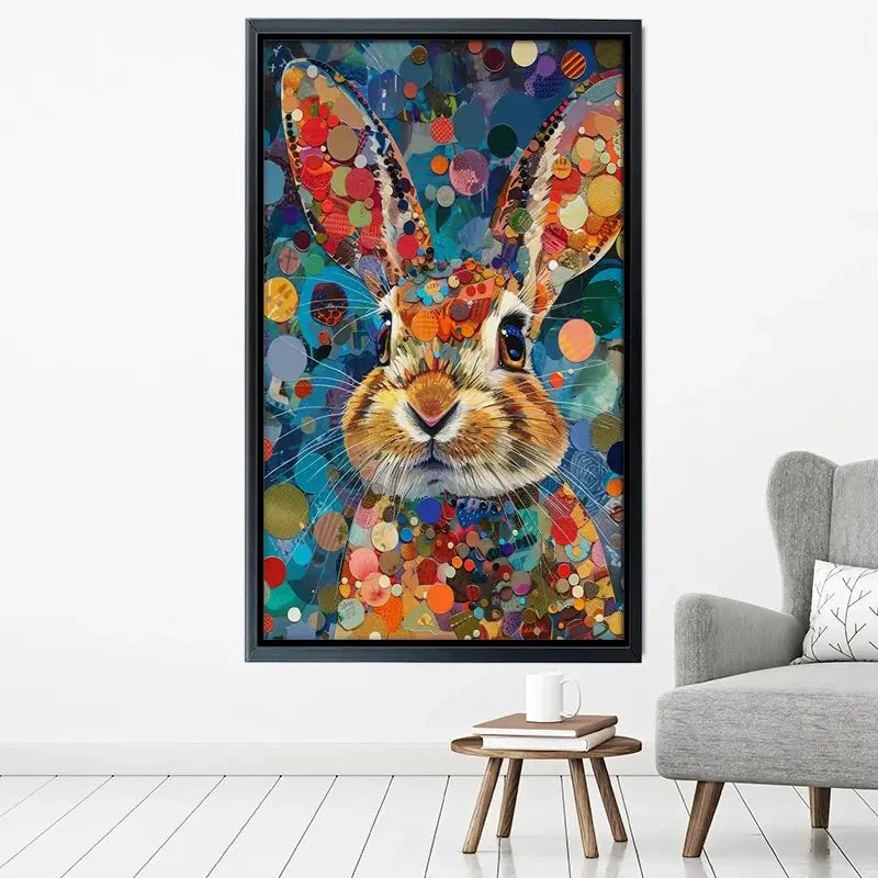 Vivid Hare Canvas Print Vivid Hare Canvas Print wall art product David Alexander Elder