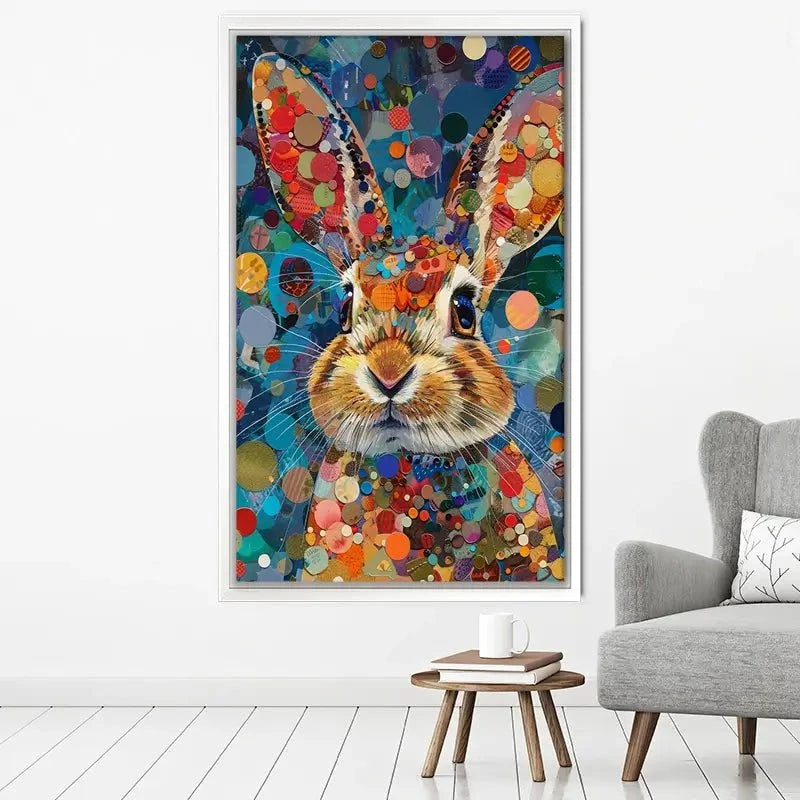 Vivid Hare Canvas Print Vivid Hare Canvas Print wall art product David Alexander Elder