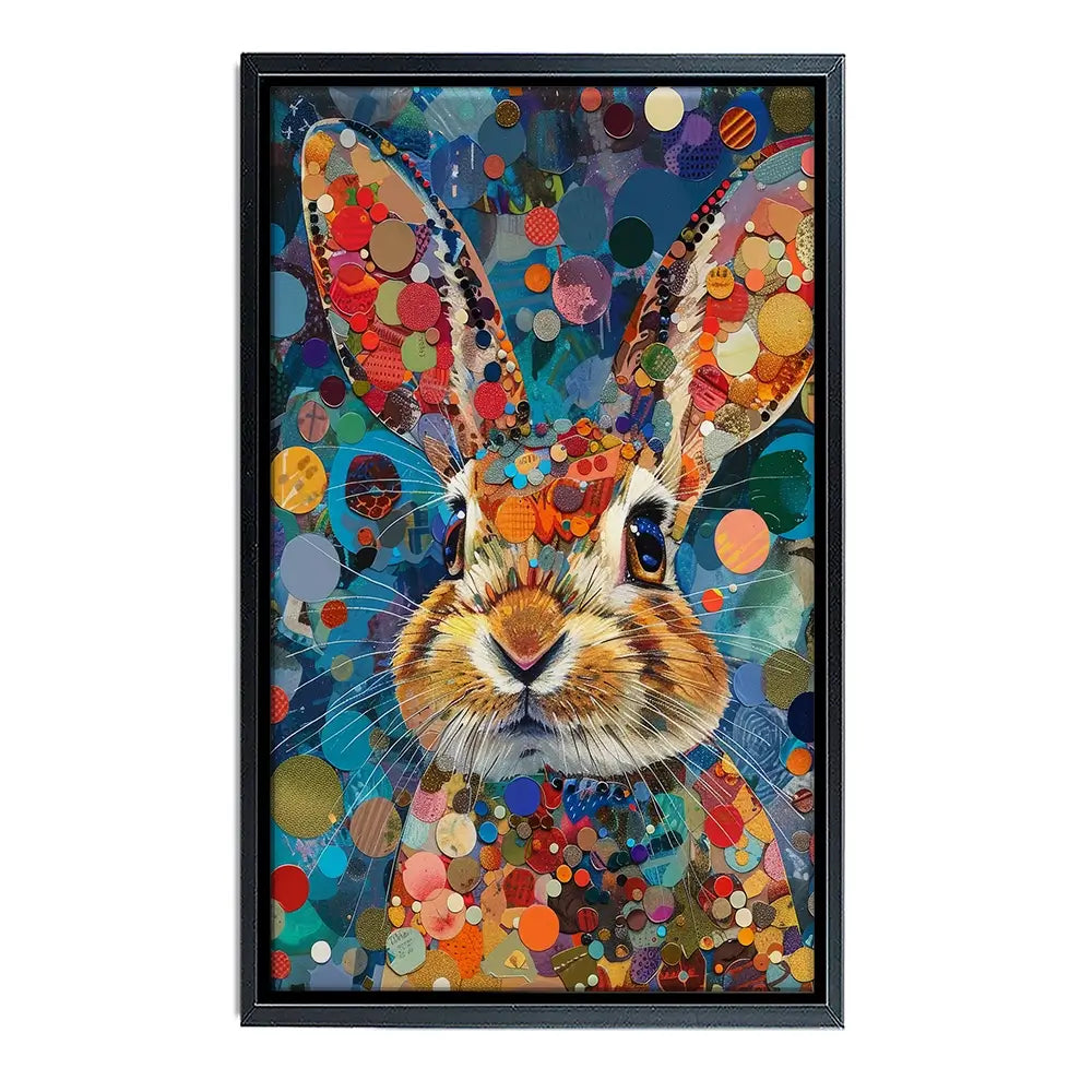 Vivid Hare Canvas Print Vivid Hare Canvas Print wall art product David Alexander Elder