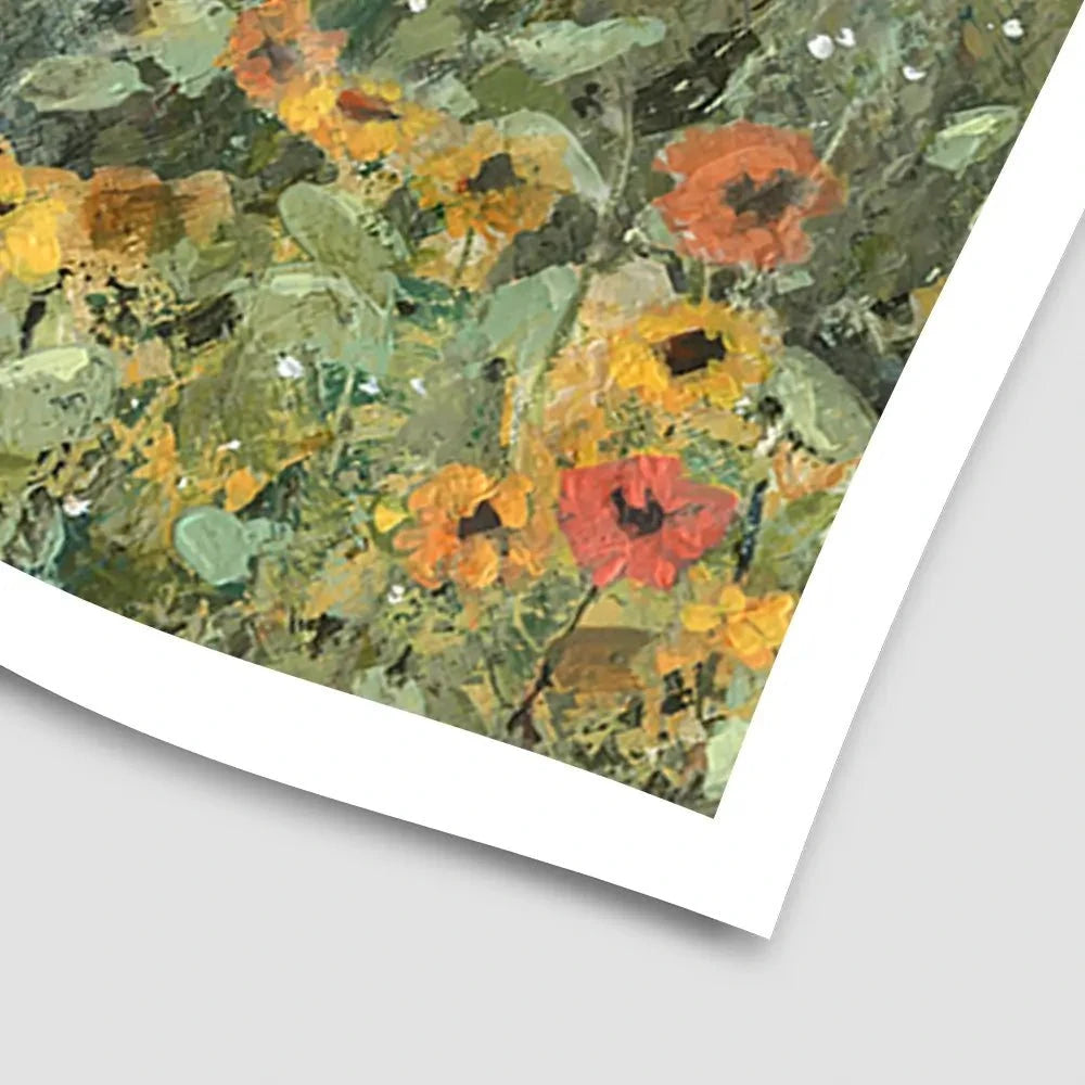 Vivid Wildflower Fields Art Print Vivid Wildflower Fields Art Print wall art product Carol Robinson