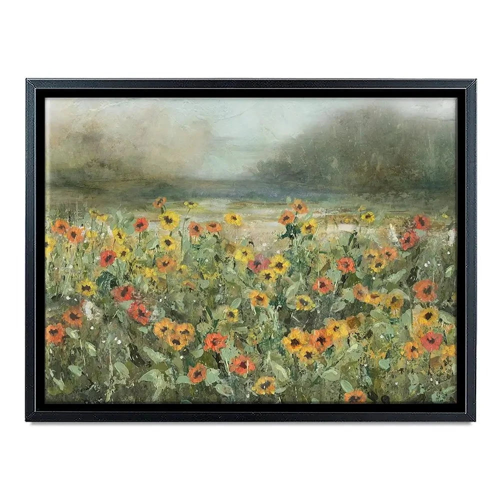 Vivid Wildflower Fields Canvas Print Vivid Wildflower Fields Canvas Print wall art product Carol Robinson