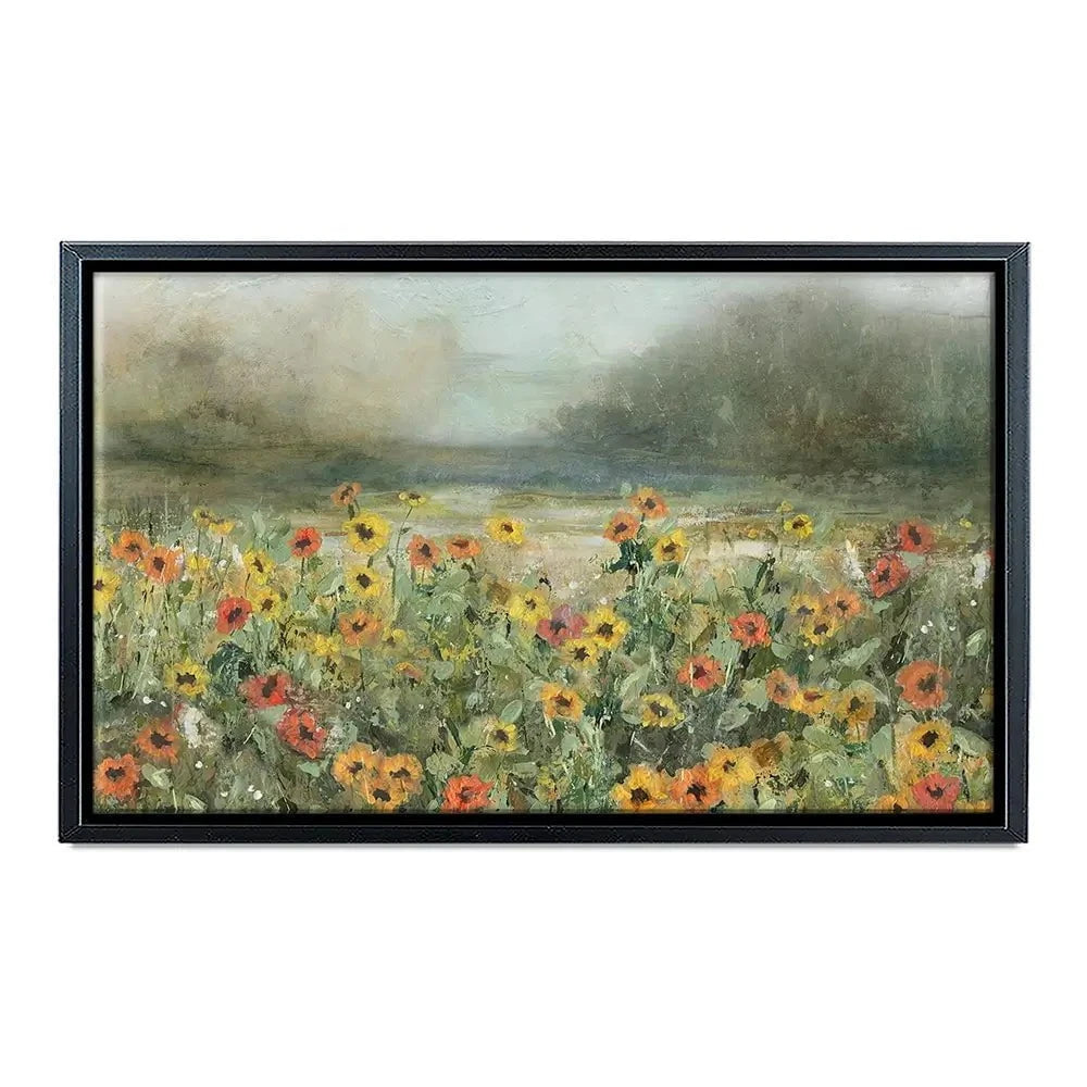 Vivid Wildflower Fields Canvas Print Vivid Wildflower Fields Canvas Print wall art product Carol Robinson