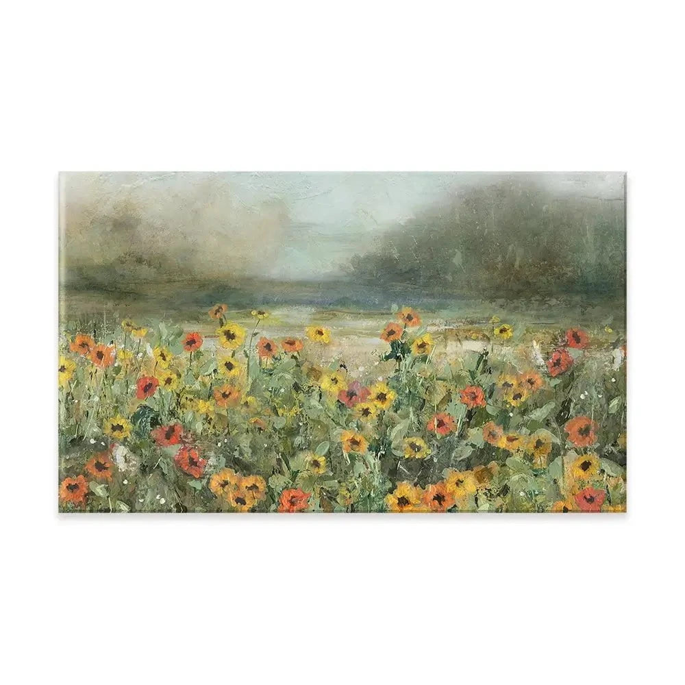 Vivid Wildflower Fields Canvas Print Vivid Wildflower Fields Canvas Print wall art product Carol Robinson