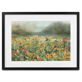 Vivid Wildflower Fields Framed Art Print Vivid Wildflower Fields Framed Art Print wall art product Carol Robinson